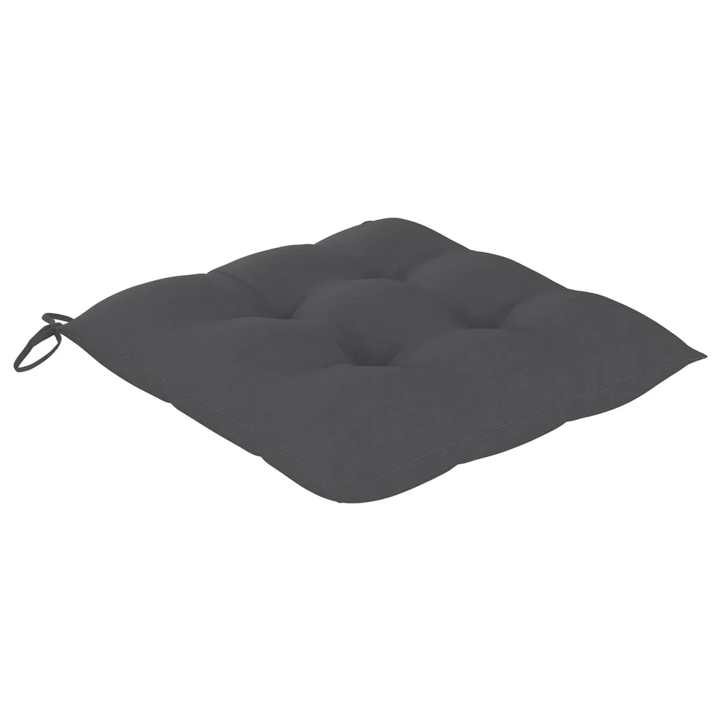 Sedie da Pranzo da Esterni con Cuscini 4 pz Massello di Acacia cod mxl 9277