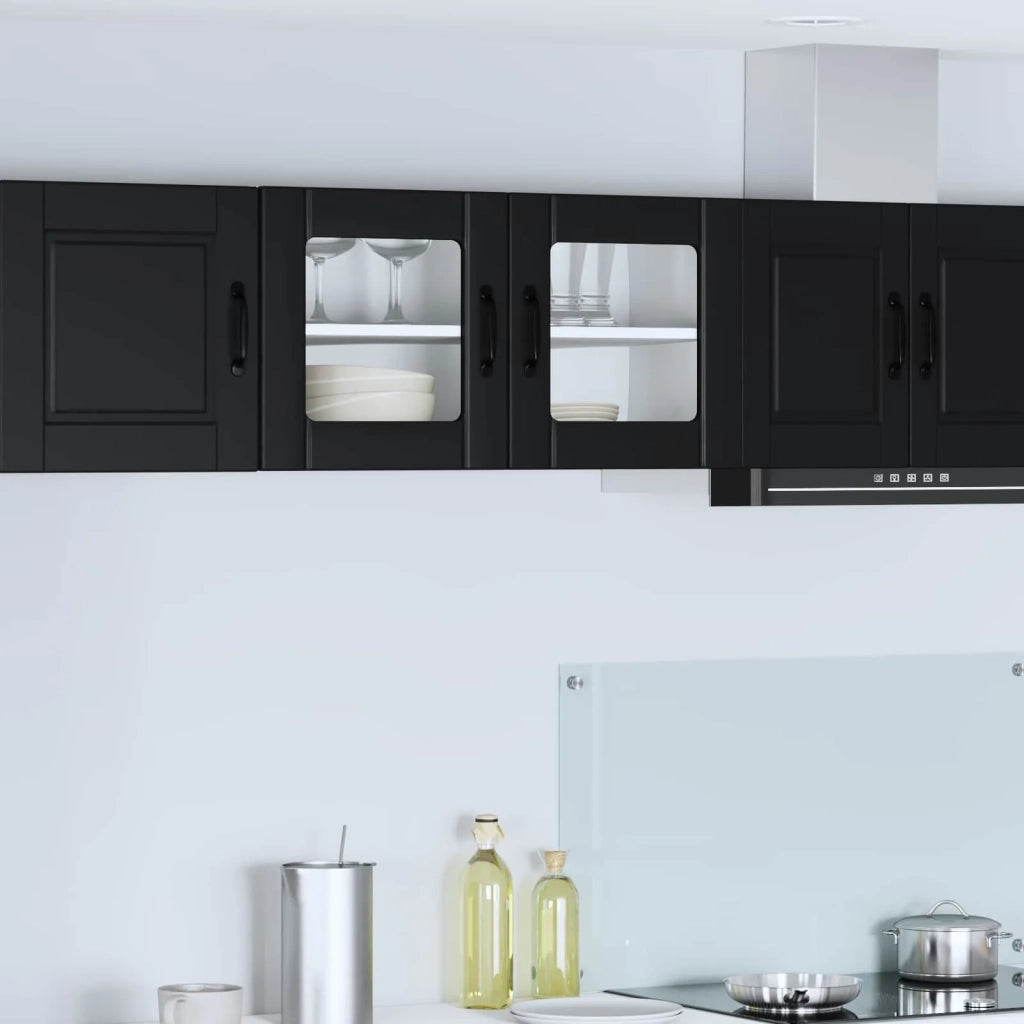 Pannello lavastoviglie Nero 80 x 31 x 40 cm Legno multistrato 885296