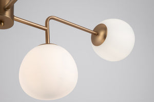 Lampadario Modern in Metallo Erich Ottone