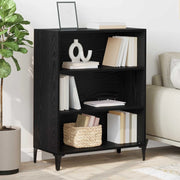 Credenza Rovere Nero 69,5 x 32,5 x 90 cm Legno multistrato 880712