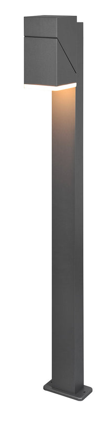 Lampada Palo da Esterno a LED SMD in Allumnio Pressofuso Antracite