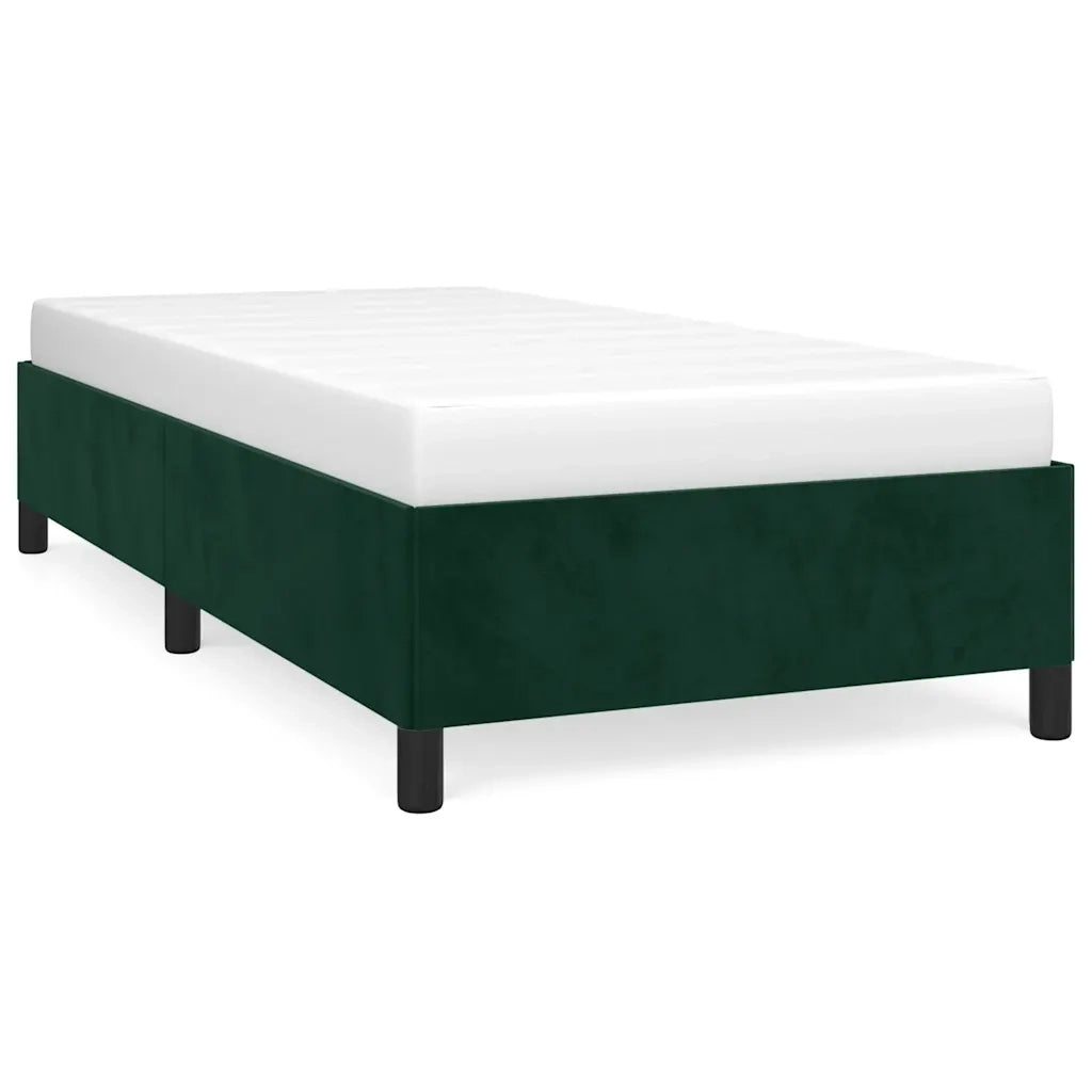 Giroletto Verde Scuro 90x200 cm in Velluto cod mxl 65442