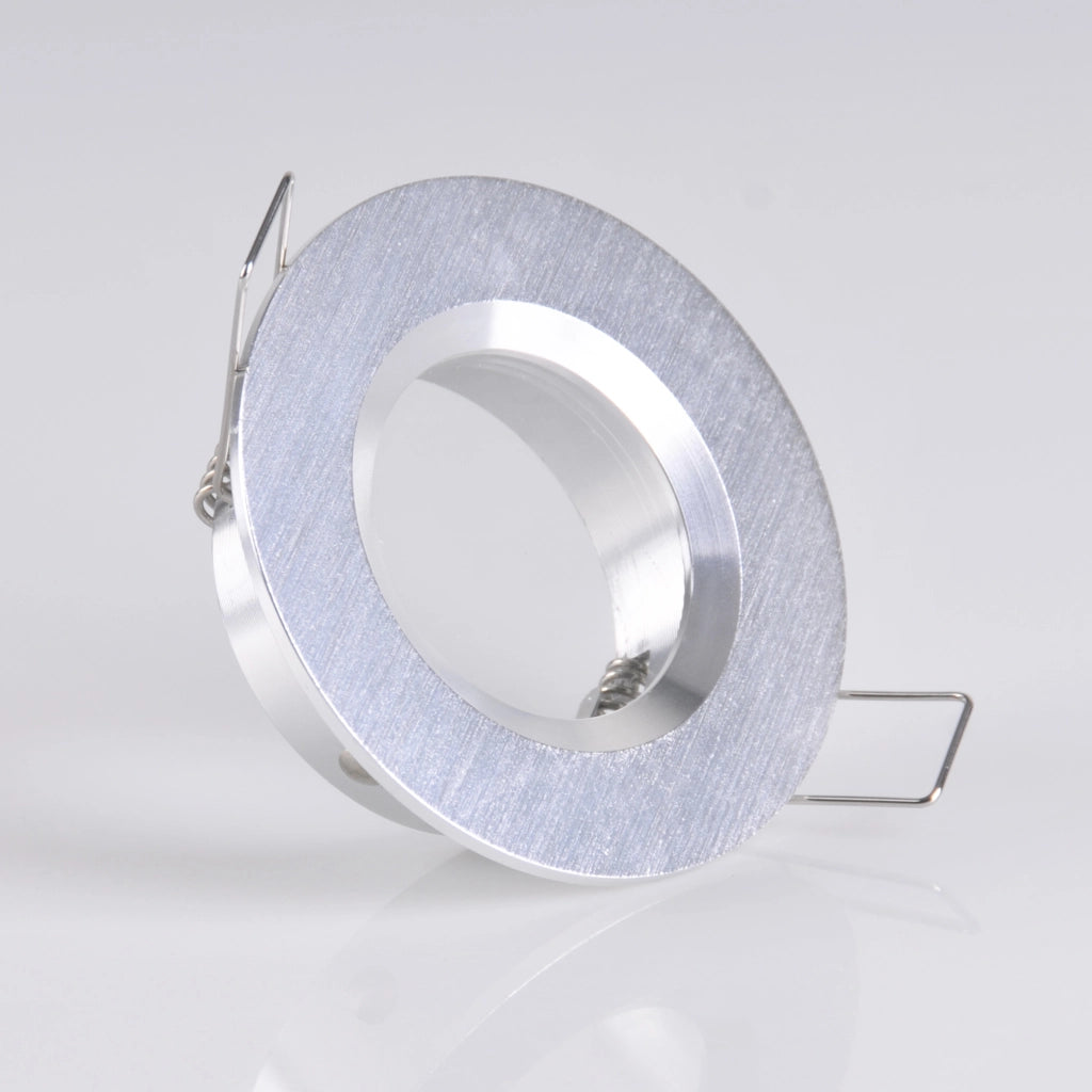Faretto incasso argento spazzolato IP44 MR16 BORAS Polux