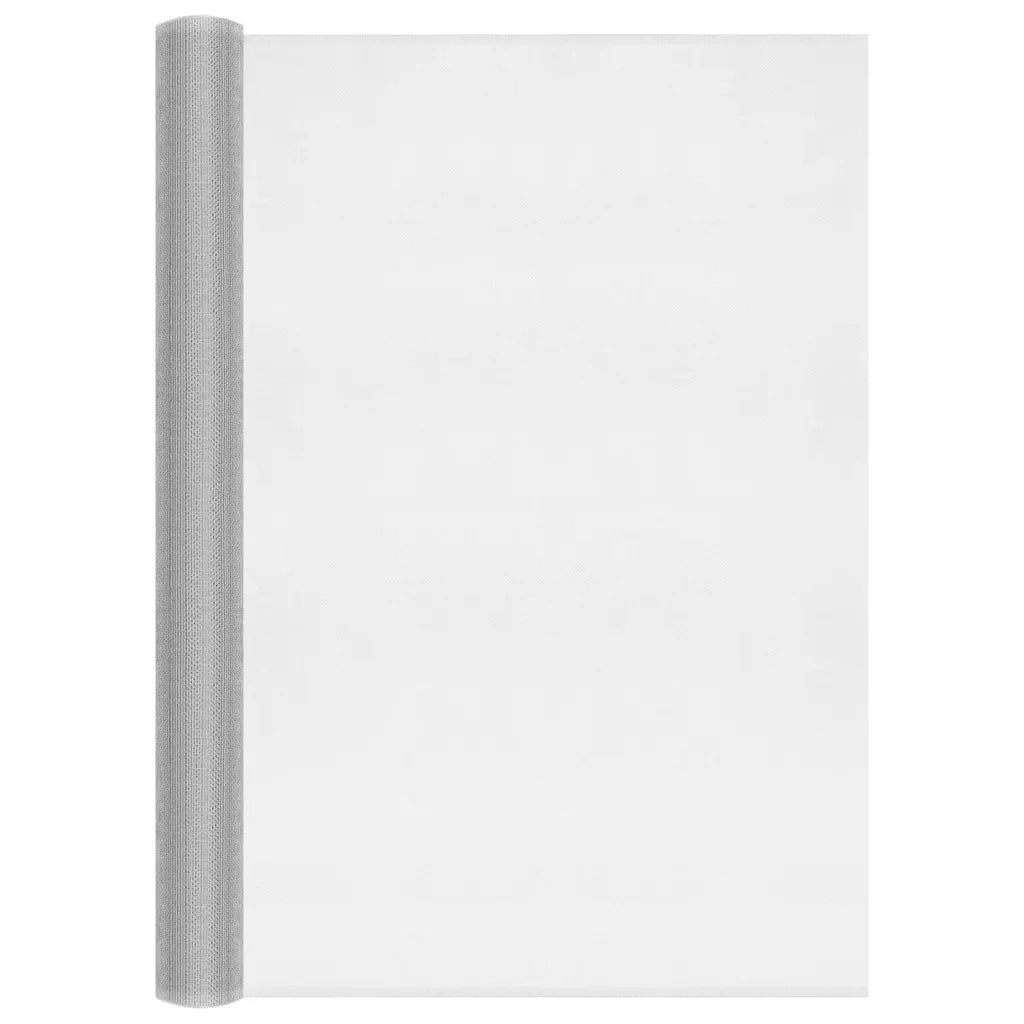 Zanzariera in Alluminio 80x500 cm Argento