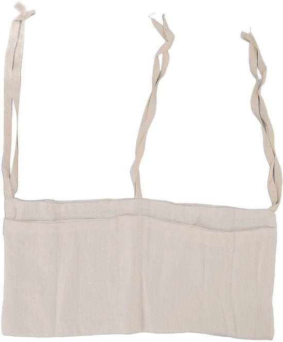 Organizzatore per lettino - Corda regolabile - Borsa di stoccaggio per giocattoli - Borsa di stoccaggio appesa - Adatta per pannolli e spazzolini - Igiene e lavabile