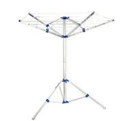 Stendibiancheria 4 bracci da campeggio in Alluminio cm 120x120x145 - DEON