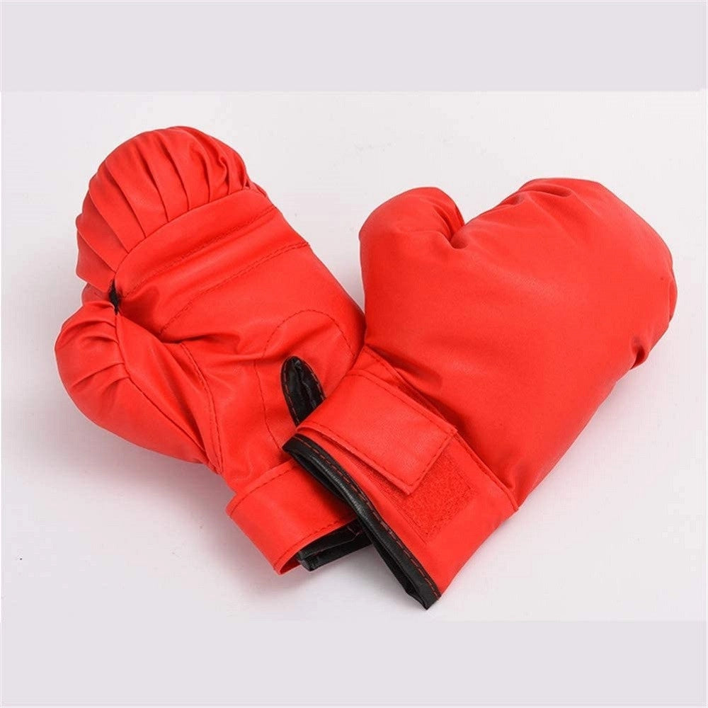 Trade Shop - Guantoni Guanti Da Boxe Boxing In Pelle Pu Kickboxing Sparring Gloves Sacco Xl -