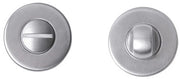 CHIUSURA PRIVACY ROSETTA TONDA CROM SAT- 5,0 pz