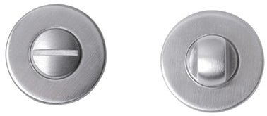 CHIUSURA PRIVACY ROSETTA TONDA CROM SAT- 5,0 pz