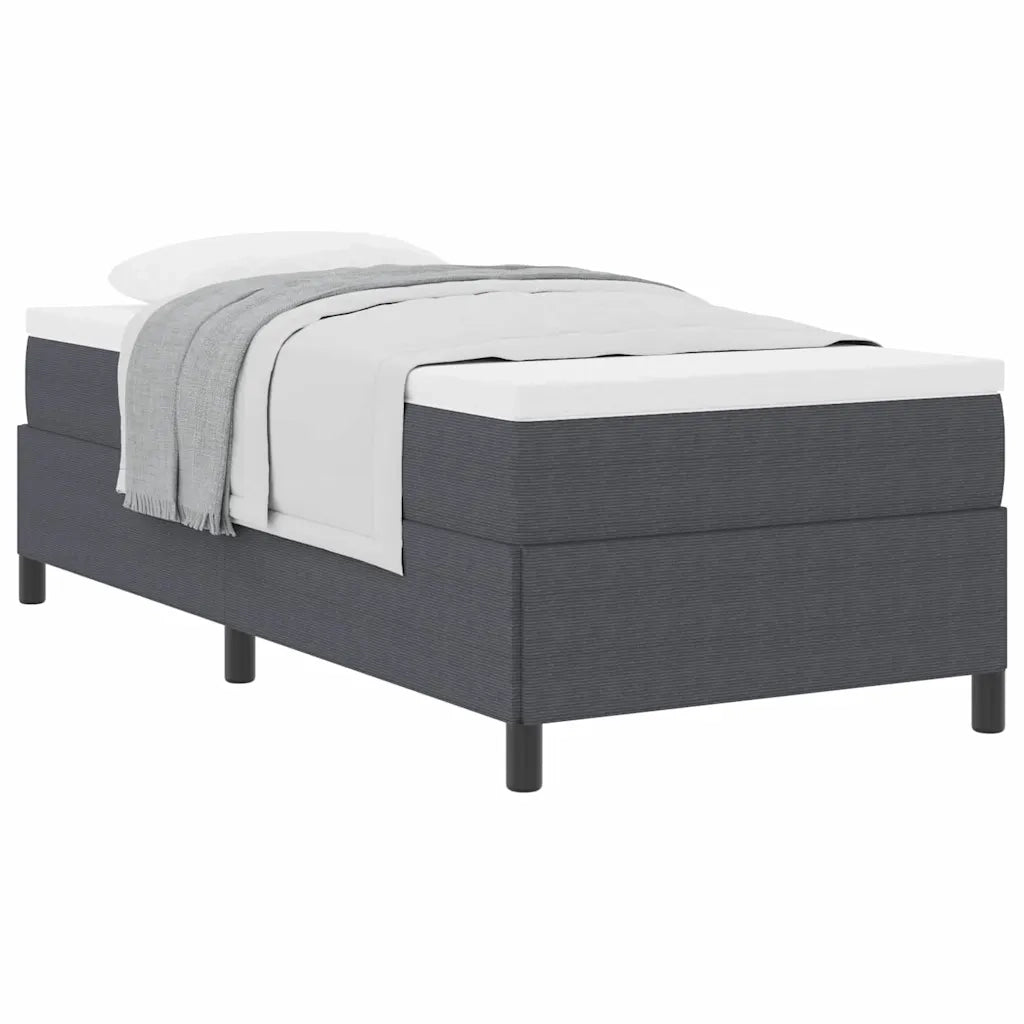 Struttura del letto Grigio scuro 90 x 190 cm
