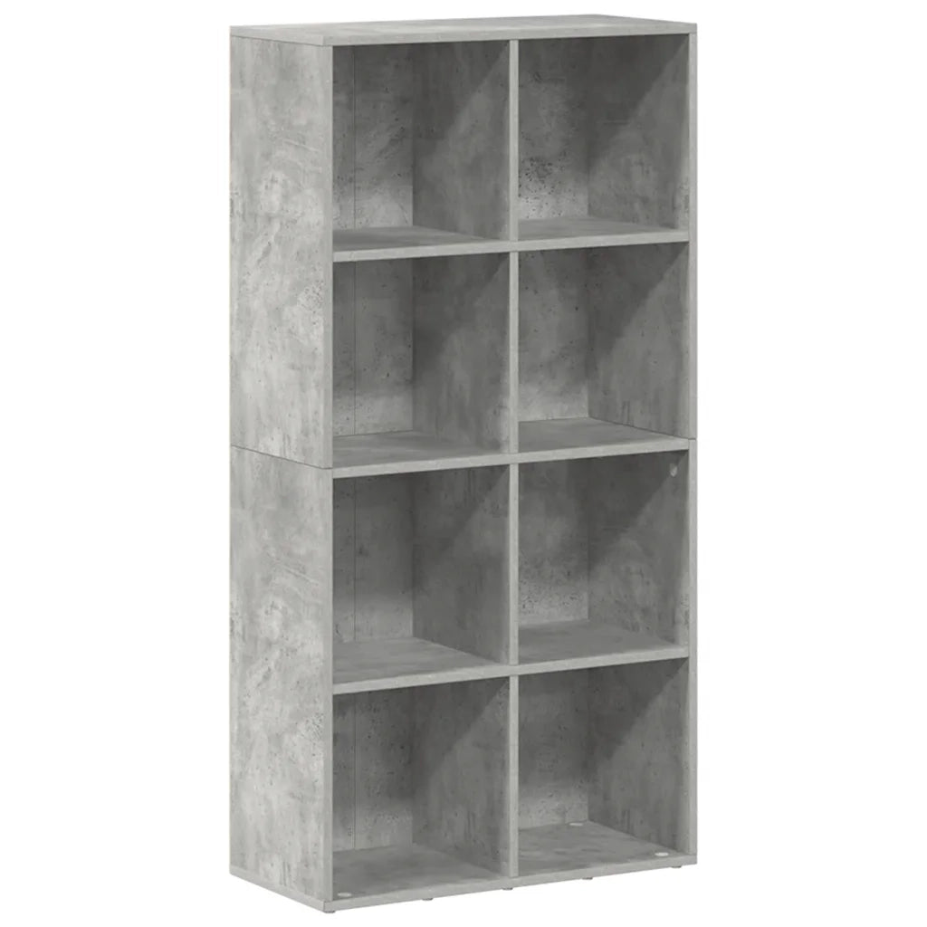 Libreria/Credenza Grigio Cemento 66x30x130 cm in Truciolato   cod mxl 8936