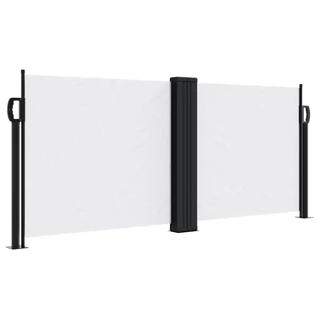 Tenda da Sole Laterale Retrattile Bianca 100x600 cm