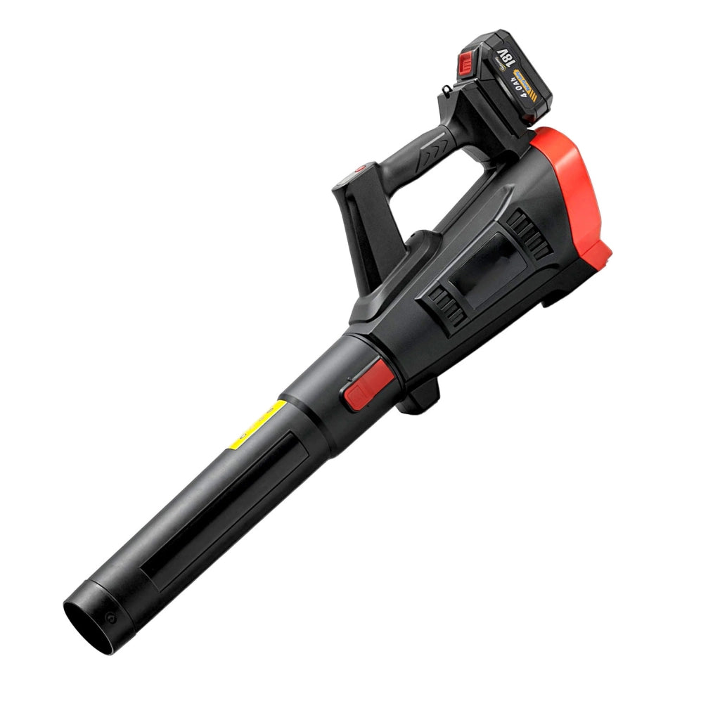 Soffiatore a Batteria 18V Motore Brushless 600W 3 Livelli Velocità Turbo Boost e Caricabatterie