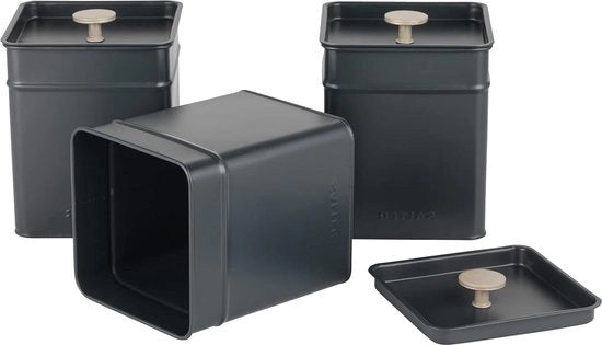 Set di contenitori per cucina 3 in 1 BW12459EU7 - versatilità a lungo termine - rivestimento a specchio - facile da pulire e da riutilizzare - facile da conservare - stile elegante