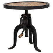 Tavolo regolabile in altezza naturale D51x48