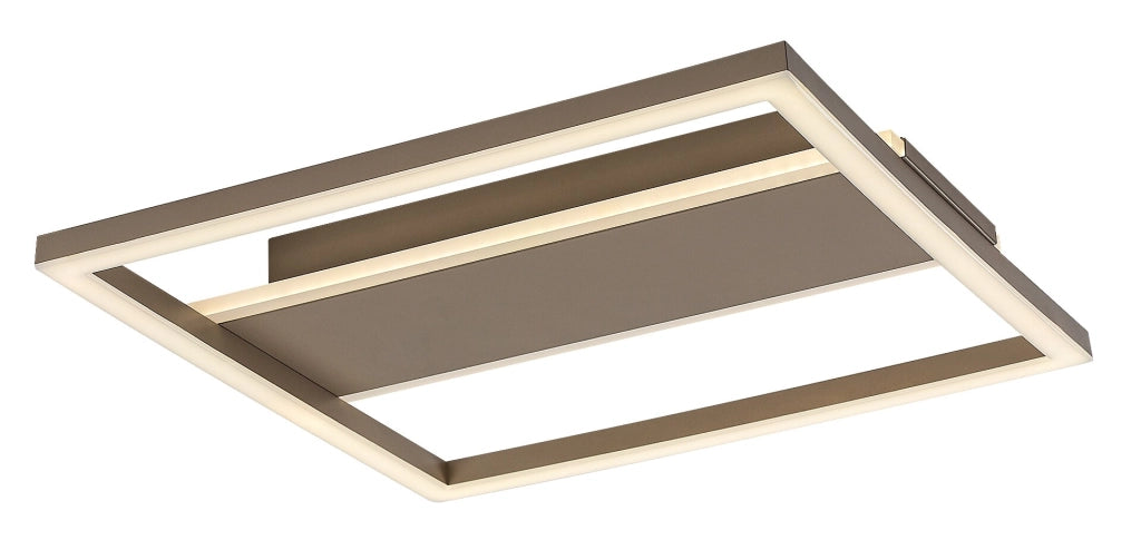 Lampada da soffitto LED Glavian 24W grigio-beige Rabalux