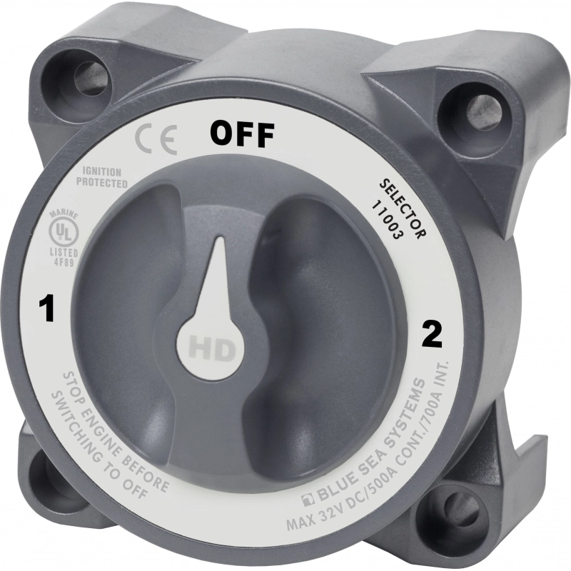 DEVIATORE 0-1-2 SERIE HD BATTERY SWITCHES 0-1-2 SERIES HD