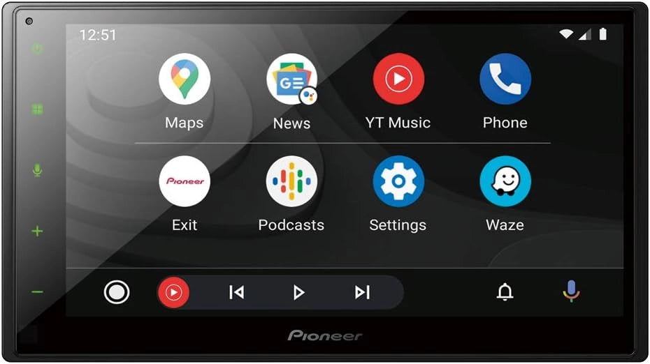 SPH-DA160DAB-AN, ricevitore multimediale 2 DIN da 6,8" con Apple CarPlay, Android Auto, DAB+ e Bluetooth, inclusa antenna DAB