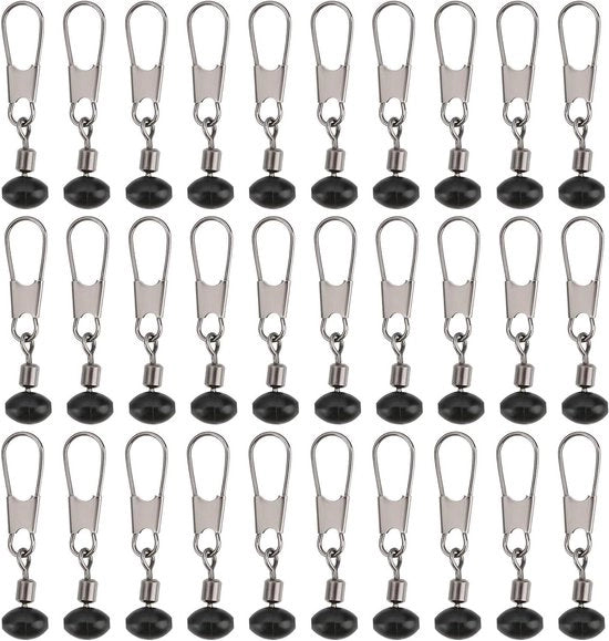 Spinner per pesca a boline per pesca al trotolo e pesca con leva - Adatto per waggler e futterkorb - 30 pezzi - 30MM - 13KG - accessori da pesca