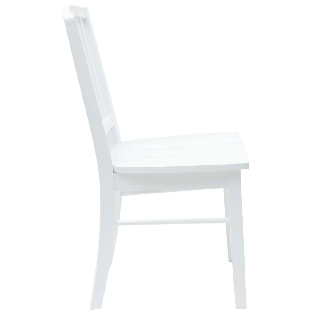 Sedie da pranzo 2 pcs Bianco 50 x 52,5 x 91 cm