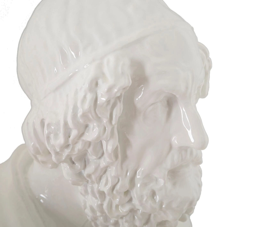 Scultura Saggio 12,9x12,5x25 cm in Poliresina
