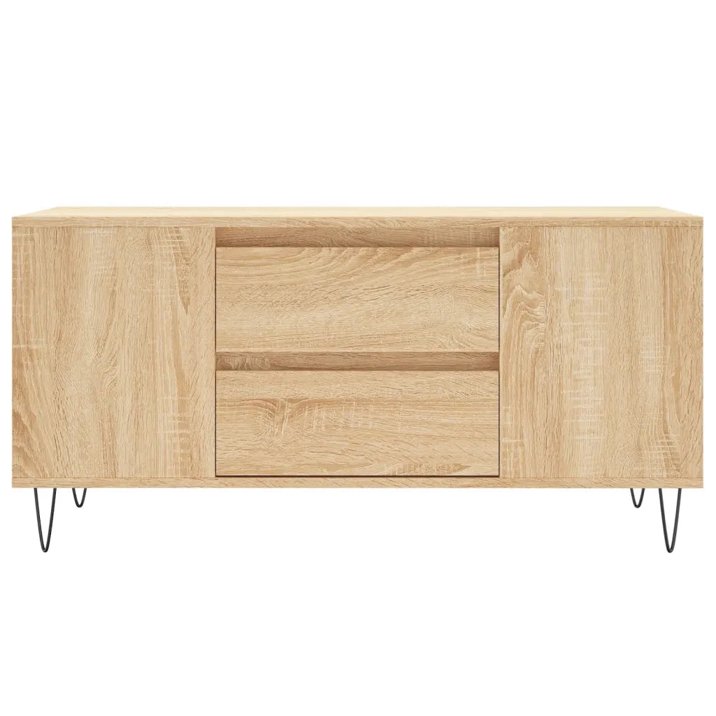 Tavolino Salotto Rovere Sonoma 102x44,5x50 cm Legno Multistrato 830999