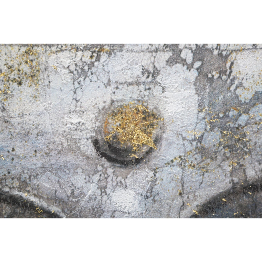 Stampa su Tela Buddah 1, Multicolore, Legno, 80x3x120 cm