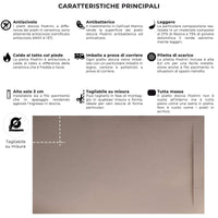 Piatto Doccia in Pietra 80x100 cm Bonussi Ardesia Calcutta Sabbia