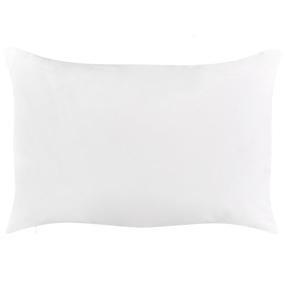 Set di 2 cuscini da esterno in poliestere blu 40 x 60 cm Cuscino rettangolare con stampa floreale da giardino e patio