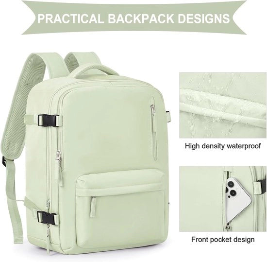 Carrello per Bagaglio a Mano per Aereo - Borsa per Viaggio Ideale - 45x36x20 cm