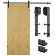 Binario per Porta Scorrevole ¨C Xylo ¨C Acciaio al Carbonio 200cm con Kit Accessori