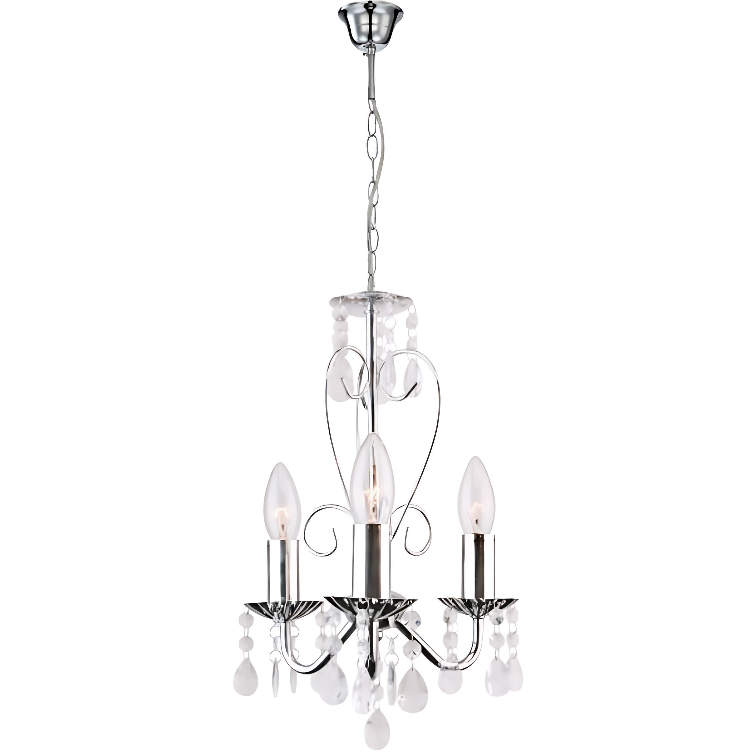 Lampada Da Soffitto Ebt011-3cp Chrome