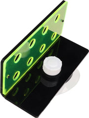 Rack per Acquario con Supporto per Filtro e Luci Fluorescenti, 6 Posizioni, Corallo Verde