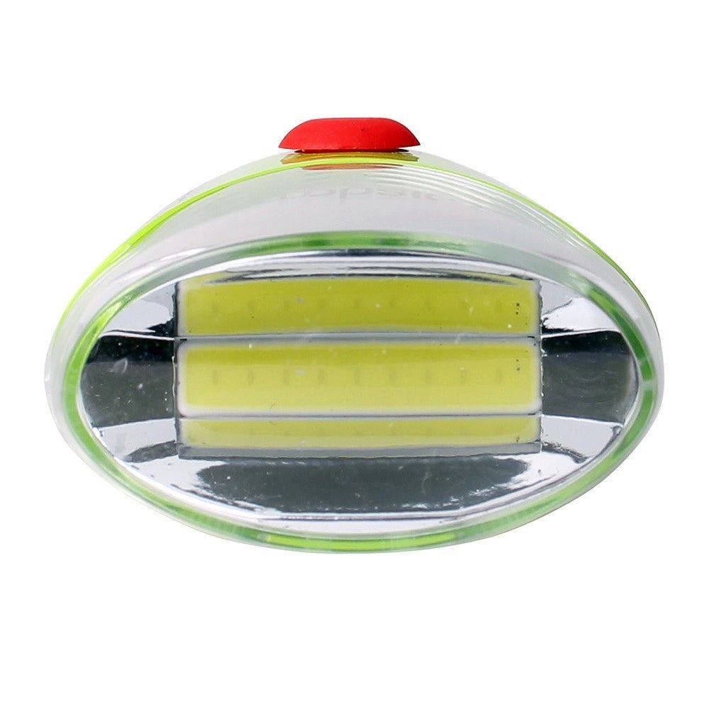 Trade Shop - Set Luci Led A Batteria Anteriore Posteriore Per Bici Attacco Universale Xc-2075 -