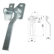 MANIGLIA DA BLOCCO Sx- 10 pezzi  - IBFM