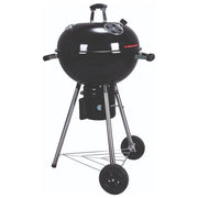 Sandrigarden SG 57K Barbecue a Carbone Sferico diametro 57 cm griglia 53 cm gambe acciaio inox coperchio termometro colore Nero