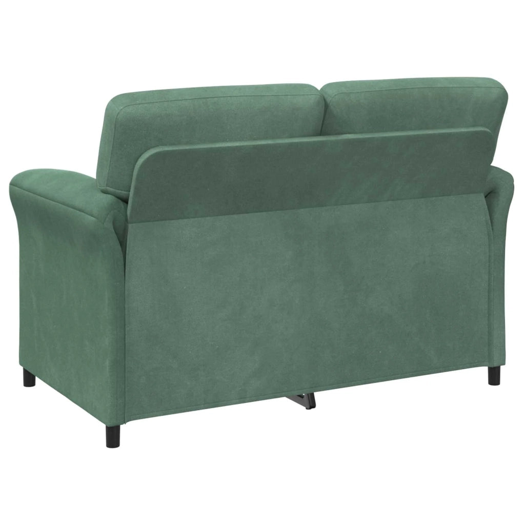 Set di divani 2 pz Verde Mare Velluto 3424896