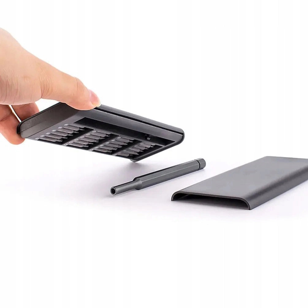 Set di Cacciaviti di Precisione 25 in 1 – Acciaio CR-V, Magnetico | 24 Punte, Manico Ergonomico