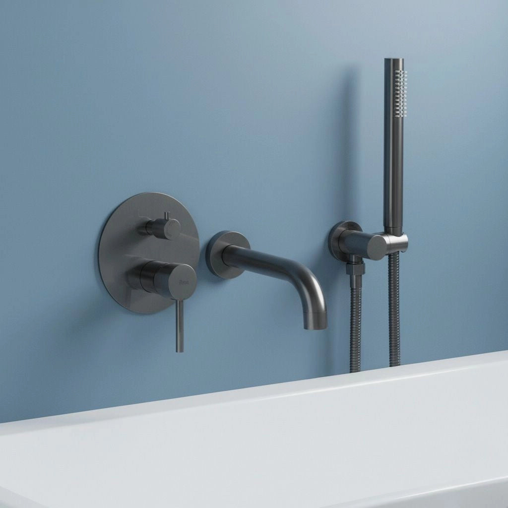 Rubinetto Da Vasca Rea Lungo Titan + Box