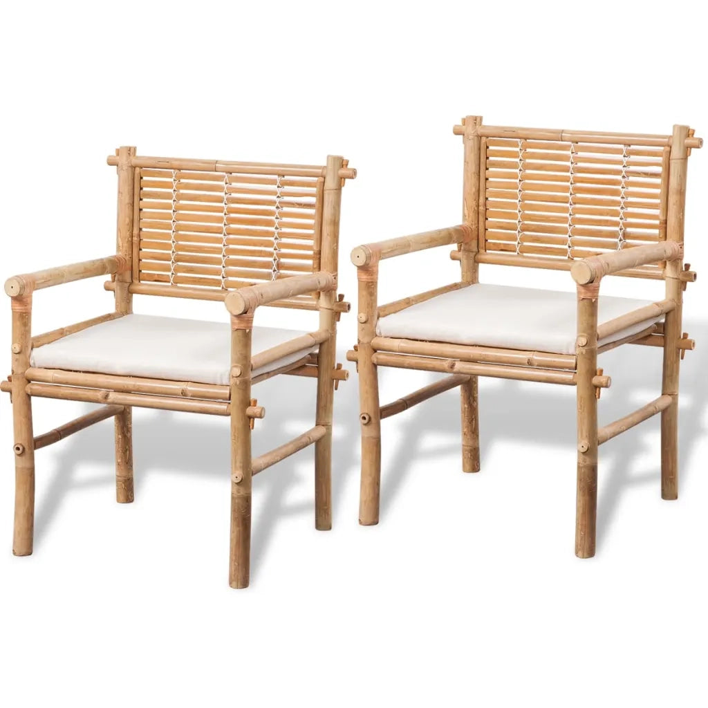 Set da Bistrot 3 pz con Cuscini in BambÃ¹ cod mxl 44253