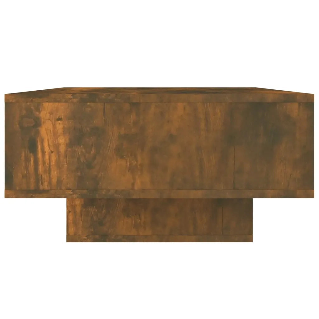 Tavolino da Salotto Rovere Fumo 105x55x32 cm Legno Multistrato 815981