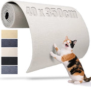 Mat per gatti autoadesivo 350x40 cm Piastra per gatti Piastra per gatti con protezione antigraffiti Bianca per DIY Piastra per gatti per muri Mobili per muri per gatti