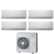 Climatizzatore Condizionatore Toshiba Quadri Split Inverter serie SEIYA 10+13+13+13 (9+12+12+12) RAS-4M27U2AVG-E R-32 Wi-Fi Optional 10000+13000+13000+13000 (9000+12000+12000+12000)