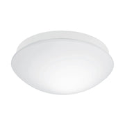 Plafoniera Contemporanea Bari-M Policarbonato Bianco 1 Luce E27
