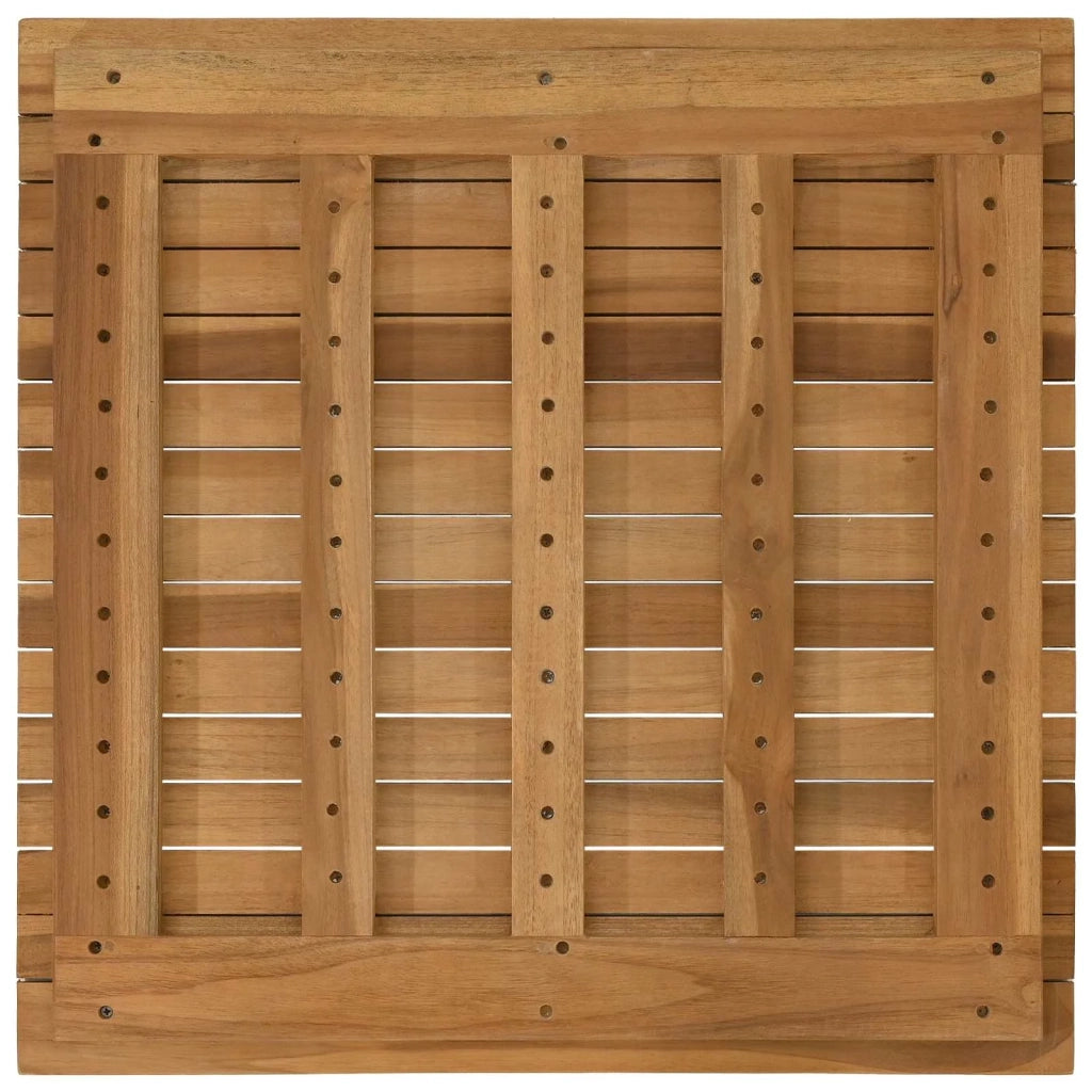 Piano del tavolo 60 x 60 x 3,5 cm Quadrato Legno di teak solido 42033145