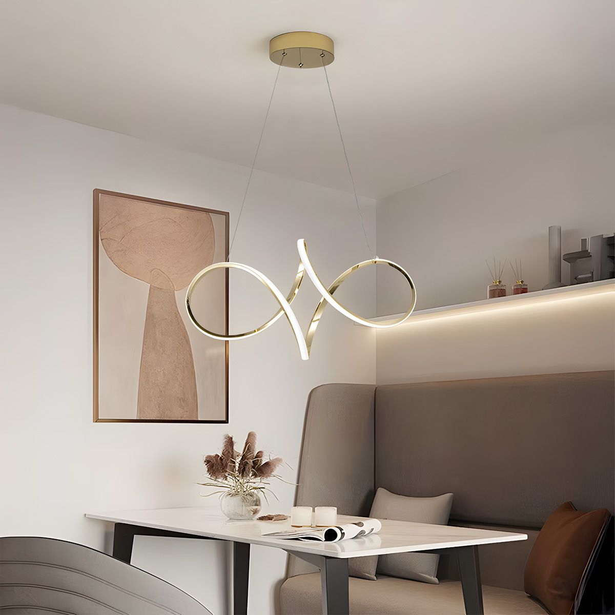 Lampada A Sospensione Led G081-1cp Gold