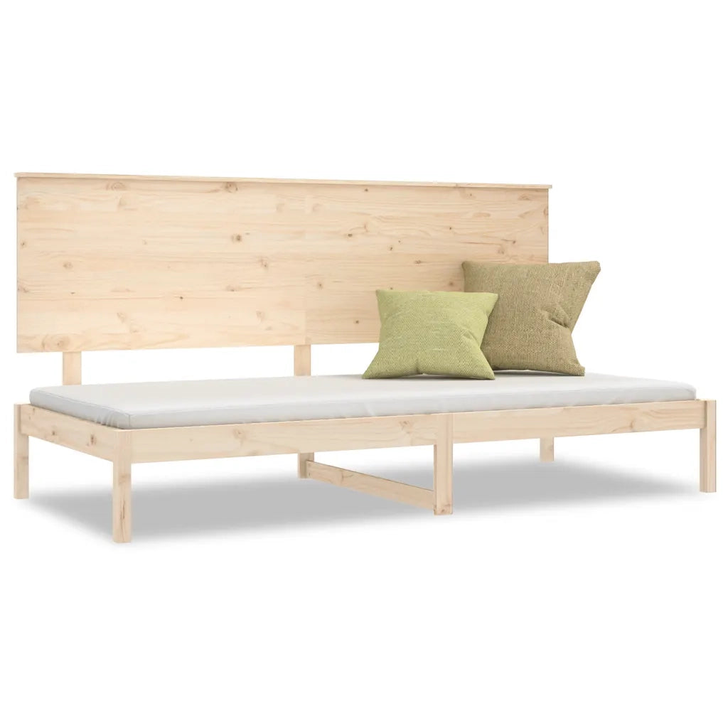 Dormeuse senza Materasso 80x200 cm in Legno Massello di Pino