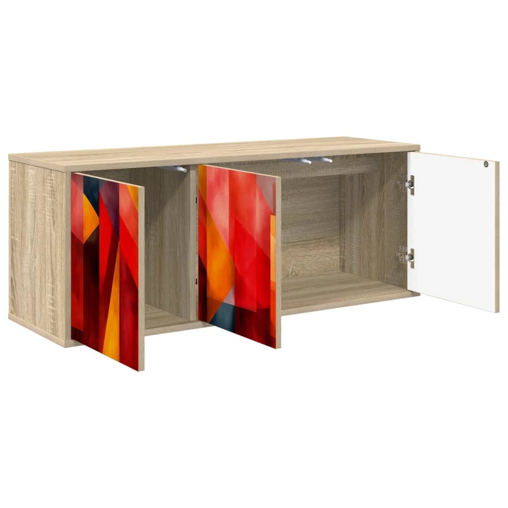 Mobile TV da Parete HEESCH 102 x 33 x 40 cm Rovere Sonoma 8007167