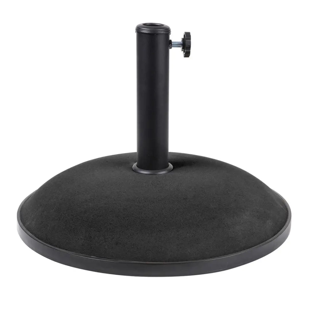 L'estate indispensabile: Ombrellone inclinabile rosso + custodia anti-UV + base in cemento 25Kg