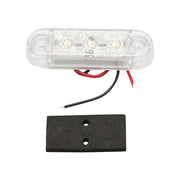 Lampada laterale con LED bianca, 12V/24V, F0171, Breckner Germany
